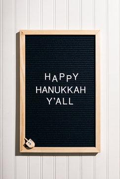 Wall Sign: Southern Happy Hanukkah Y'All