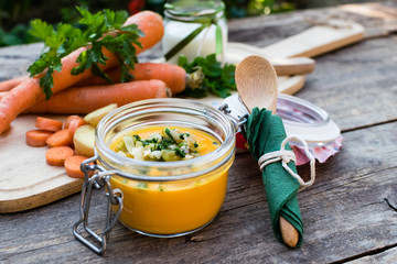 Carrot and ginger soup