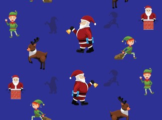 Christmas Characters Wallpaper 1
