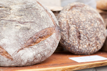Bread at a Farmer's Market