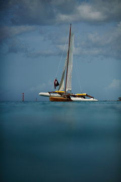 Outrigger In Tahiti