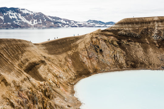 Viti Crater in Askja Caldera, Iceland