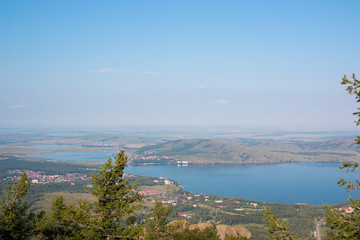 Fototapeta na wymiar panoramic view of the coast