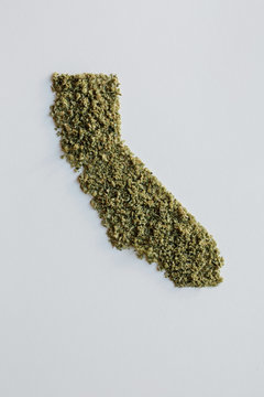 State of California made from marijuana