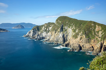 Fototapeta premium 観音岩展望所からの眺め