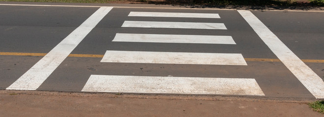 White Road Markings