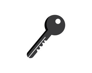 lock icon logo vector template