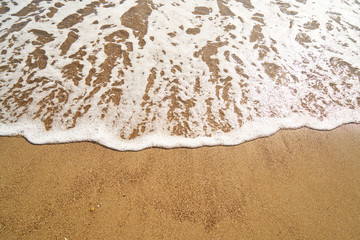 Fototapeta na wymiar Waves and sands background