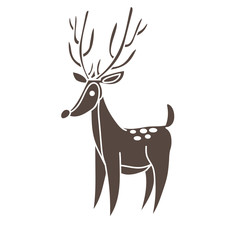Deer graphic vector