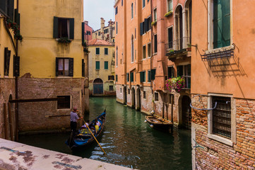 Fototapeta na wymiar Beautiful Ilya city Venice in the summer.