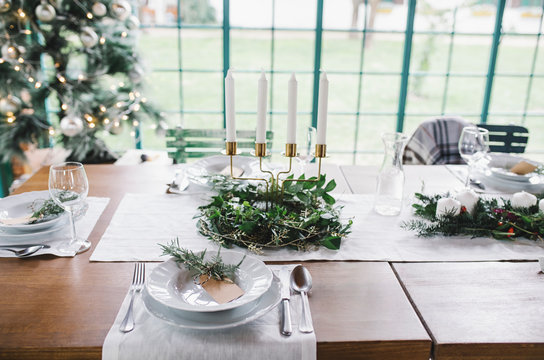 Christmas Table Decor