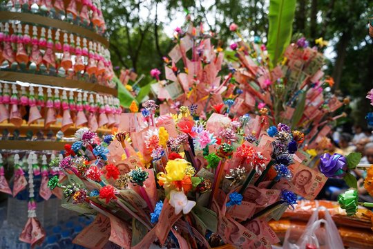 Kathin Ceremony is a Buddhist ceremony.