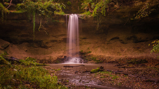 Kienbach Wasserfall bei Kloster Andechs