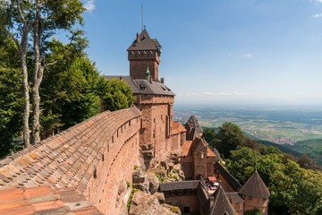 Château du Haut-Kœnigsbourg Alsace médiévale 