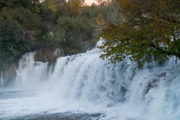 Chutes d'eau Skradinski Parc naturel Krka Croatie