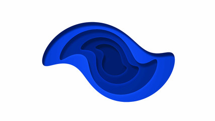 Background in paper style. Abstract colorful background.