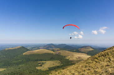 Parapente Puy de Dôme Volcans d'Auvergne Clermont Ferrand