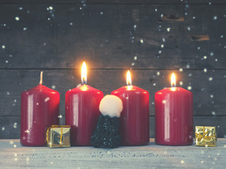 First Advent, Christmas or Advent background