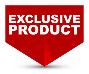 red vector banner exclusive product