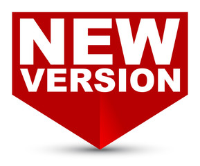 red vector banner new version