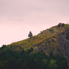 the mountains in the nature