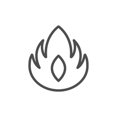 Fire line icon