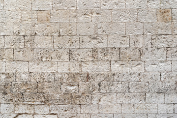 White stone bricks texture