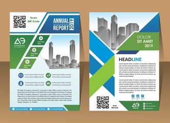 Abstract vector modern cover flyers brochure / annual report /design templates / stationery with layout background in size a4 