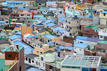 Fototapeta premium Colorful city of Korea