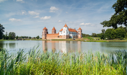 Mir Castle and Castle Lake - Belarus