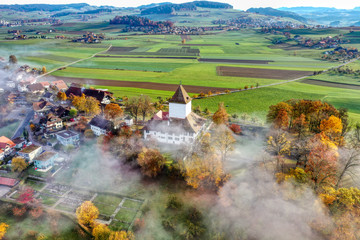 Nebelschwaden bei Schlosswil