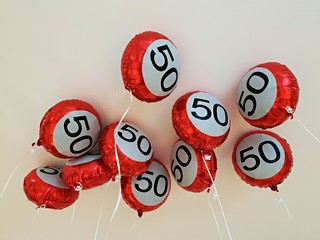 Heliumballons 50