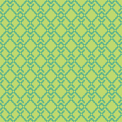 Naklejka premium Elegant curly endless pattern. Seamless background. Damask.