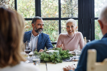 Couple Having Dinner