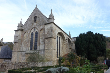 Fototapeta na wymiar Abbaye Saint-magloire de Léhon