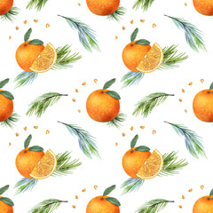 Watecolor seamless pattern