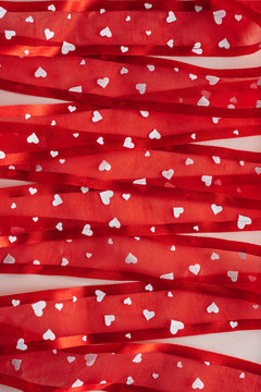 Valentine's day craft mess