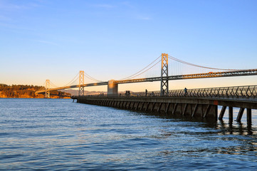 Bay Bridge from San Francisco to Oakland