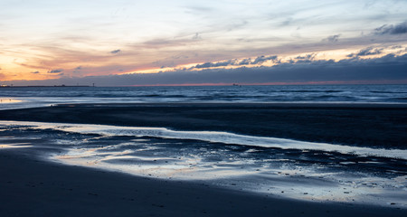 Evening at the beach