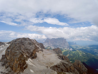 Dolomite Mountain Peak - Unesco