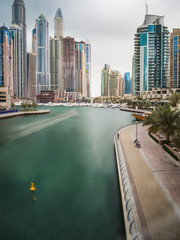 Skyscrapers at Dubai Marina, UAE
