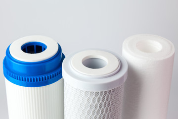 Filter cartridges for water treatment systems
