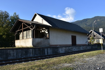 Gleis, Schiene, Schwelle, Normalspur, Holzschwelle, Mutter, Bahnsteig, Weiche, Endstation,...