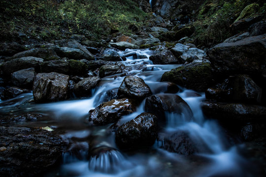 Flowing Water with long exposure