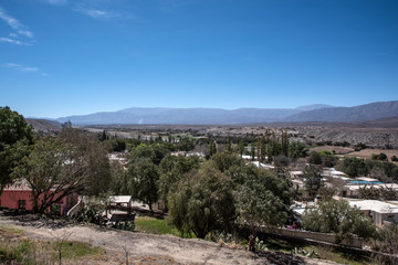 Obraz premium Panoramic view of Cachi
