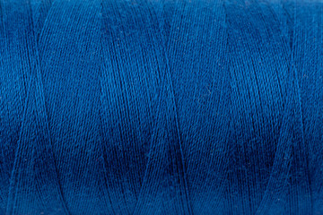 Blue thread texture - Powered by Adobe