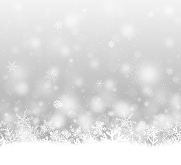 Snowfall background
