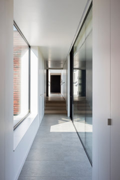 corridor in modern house