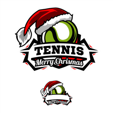 Christmas Tennis Logo