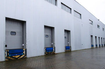 Large warehouses for storing goods and other